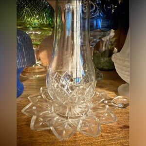 Vintage Federal Glass fairy lamp